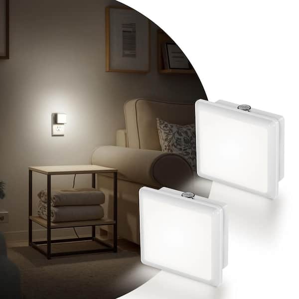 YANSUN Plug-In Kids Night Light with Sensor, 5000K Super Bright