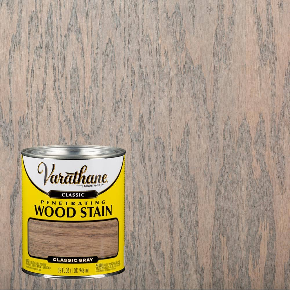 Varathane 1 Qt. Gray Classic Wood Interior Stain Classic (2-Pack)