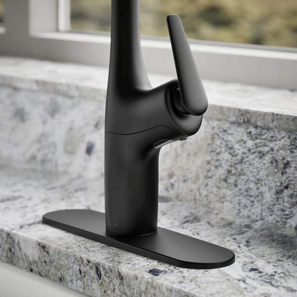 KOHLER Safia 1-Handle Pull Down Sprayer Kitchen Faucet with