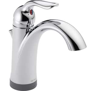 Lahara Single Handle Single Hole Bathroom Faucet with Touch2O with Touchless Technology in Chrome