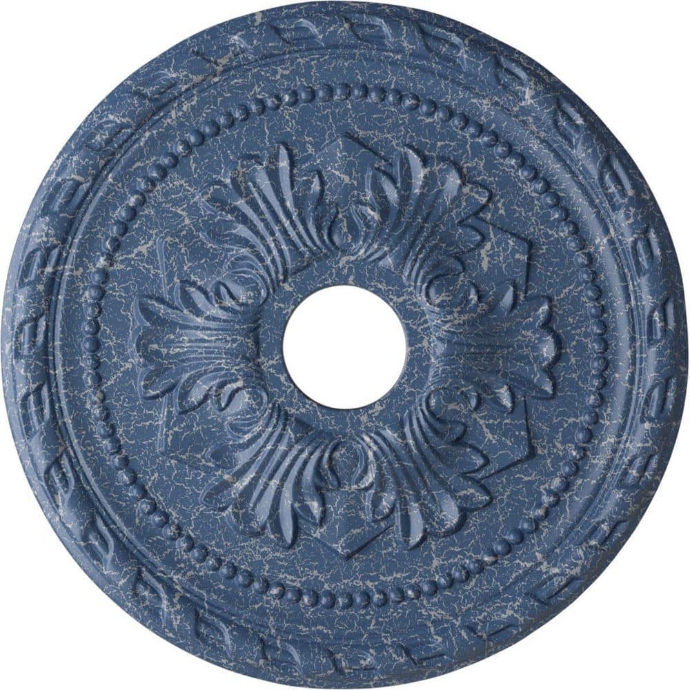 1-5/8 in. x 20-7/8 in. x 20-7/8 in. Polyurethane Palmetto Ceiling Medallion, Americana Crackle price history on PriceWatchPro