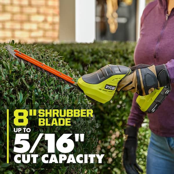 RYOBI ONE+ 18V Cordless Grass Shear and Shrubber Trimmer (Tool