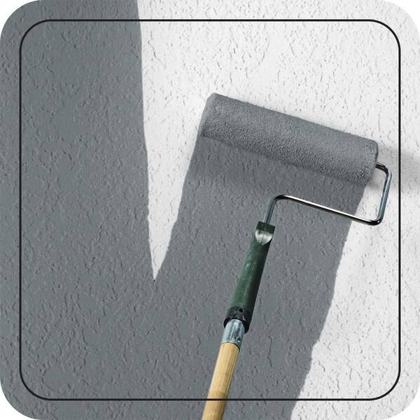 BEHR MARQUEE - 1 gal. #N450-5 Intergalactic Flat Exterior Paint & Primer