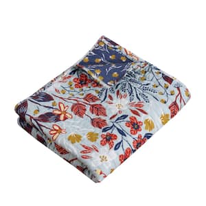 Perry Multi 50 x 60'' Cotton Blend Throw Blanket