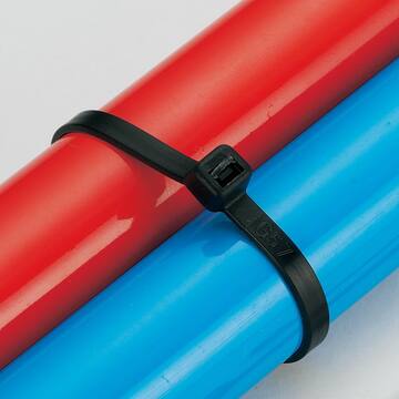 8 in. UV Resist Zip Ties, Black (20-Pack)
