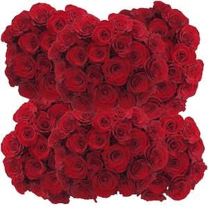 250 Stems of Hearts Red Roses- Fresh Flower Delivery