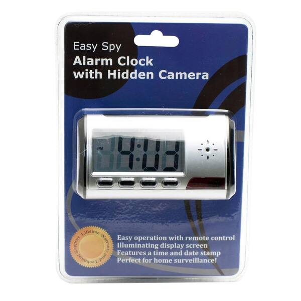 Economy Mini Alarm Clock With Hidden Spy Camera Miniclockecon The Home Depot