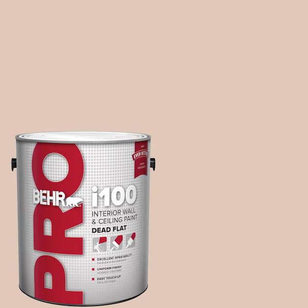 BEHR PRO 1 gal. #S190-2 Sand Dance Dead Flat Interior Paint