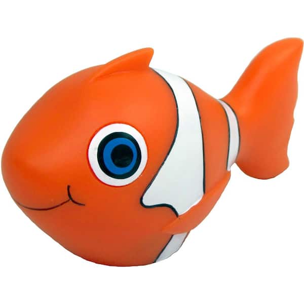 Clown Fish Wind Up Water Tub Bath or Pool Toy Swimmer 