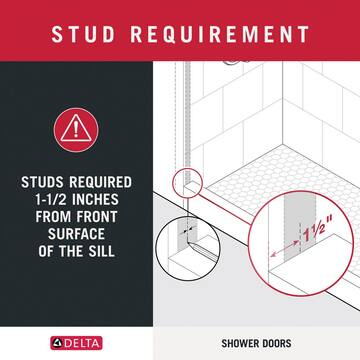60 in. W x 76 in. H Sliding Frameless Shower Door in Matte Black with Clear Glass