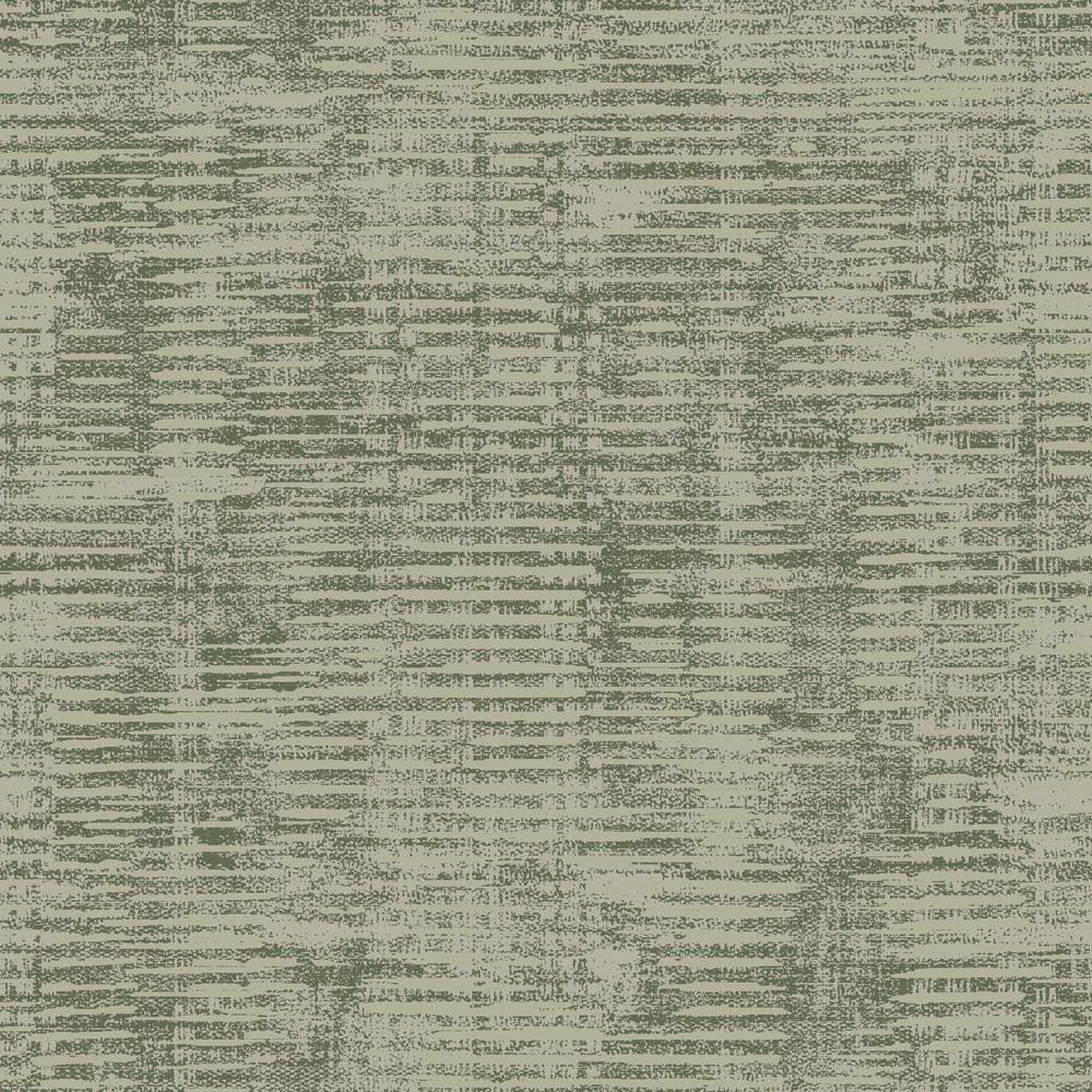 Elegance Collection Army Green Stripy Shimmer Finish Non-Pasted Non-Woven W