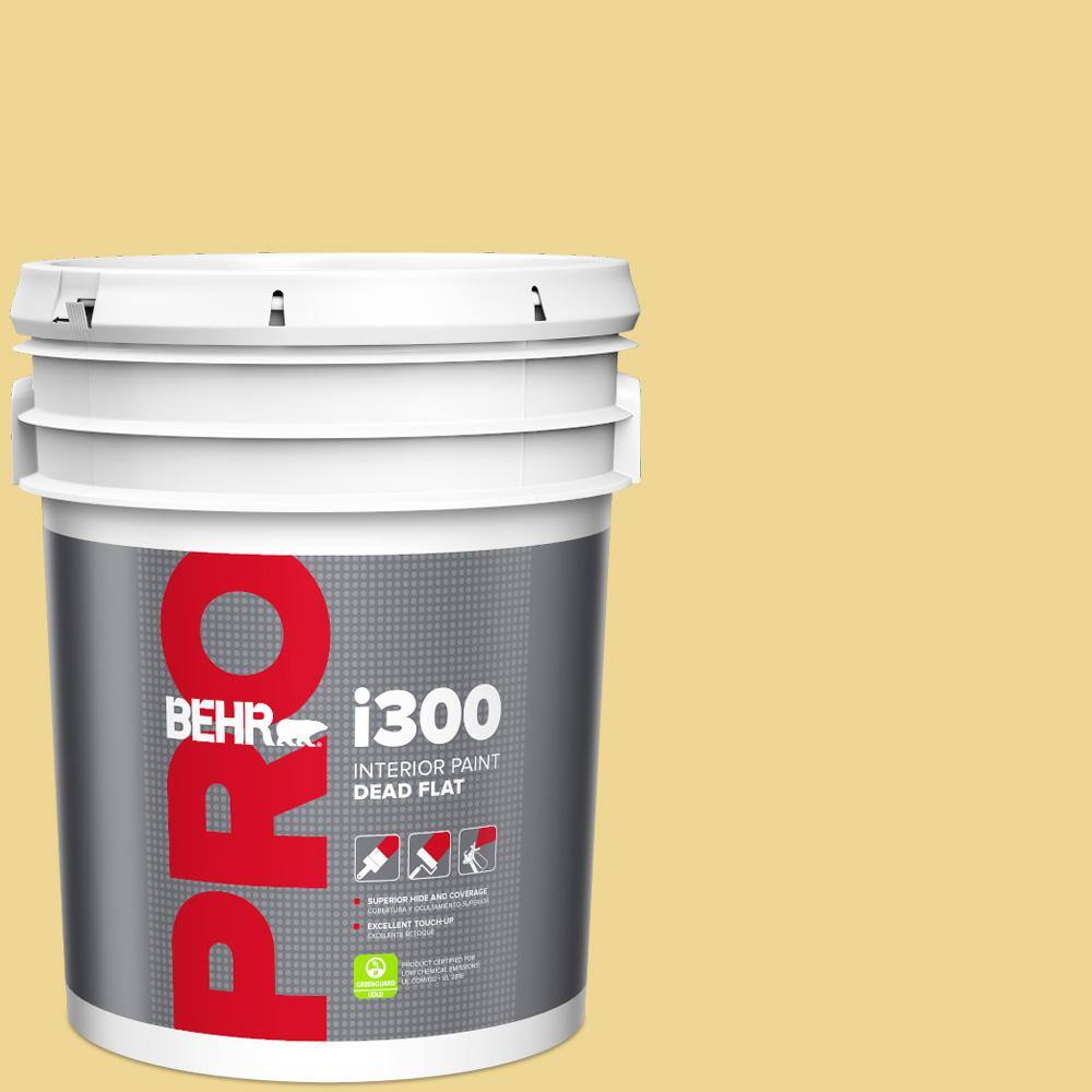 5 gal. #370D-4 Mustard Seed Dead Flat Interior Paint price history on PriceWatchPro