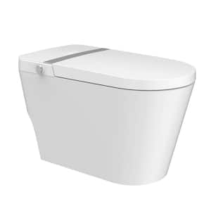 Elongated Bidet Toilet 1.28 GPF in White with Heated, Deodorizing, Soft Close