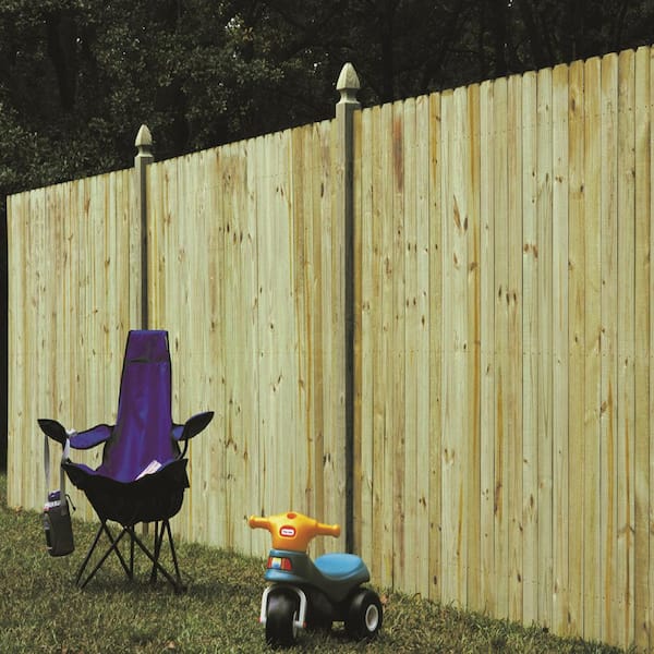 1/2 in. x 4 in. x 6 ft. Dog Ear Brazilian Pine Fence Picket (12-Pack) 1/2 in. x 4 in. x 6 ft. Dog Ear Brazilian Pine Fence Picket (12-Pack)