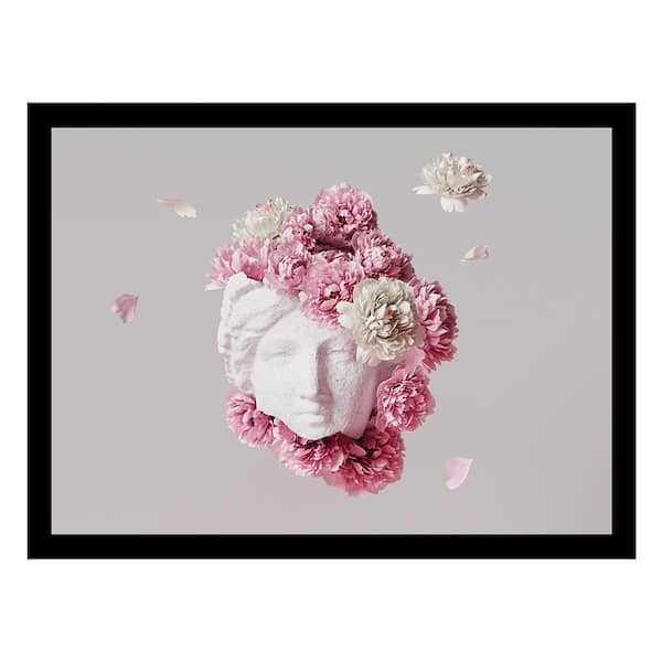 VENICE BEACH Collections Beauty From within Flowerhead by Unknown 1 Piece Framed Graphic Print Abstract Poster Art Print 18 in. x 14 in.