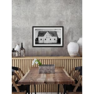 24 in. H x 36 in. W "Grange Blanche" by Marmont Hill Framed Printed Wall Art