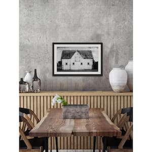 30 in. H x 45 in. W "Grange Blanche" by Marmont Hill Framed Printed Wall Art