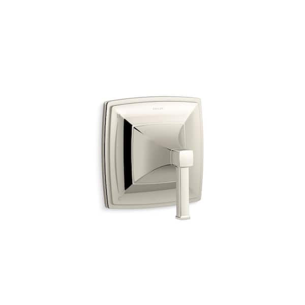 KOHLER Riff 1-Handle Pressure-Balancing Valve Trim in Vibrant Polished Nickel (Valve Not Included)