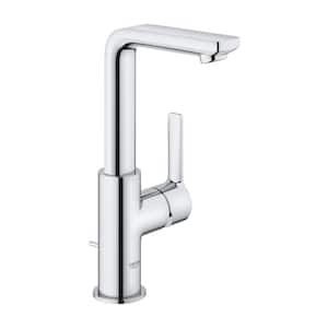 Lineare Single Hole Single-Handle Large Bathroom Faucet with Drain Assembly in StarLight Chrome