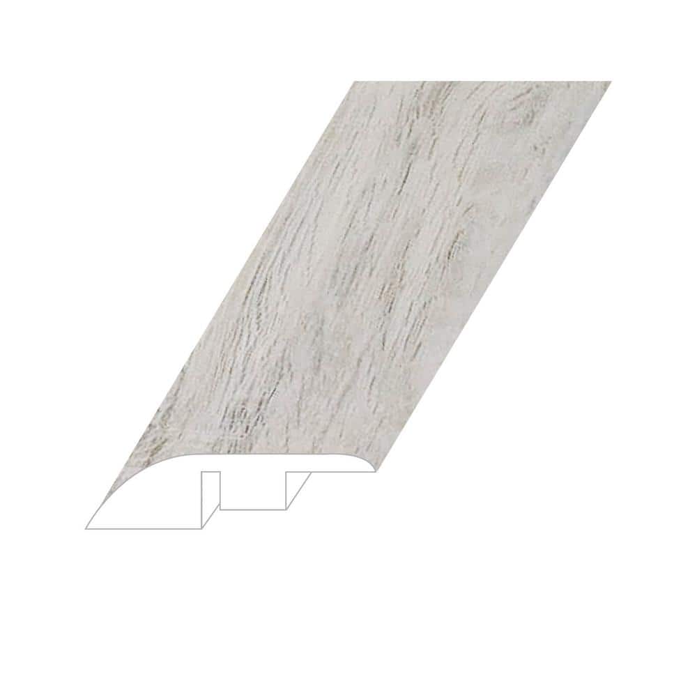 Manifesto Argent Dove 0.6 in. Thick x 1.8 in. Wide x 94.5 in. Length Vinyl Reducer Molding price history on PriceWatchPro