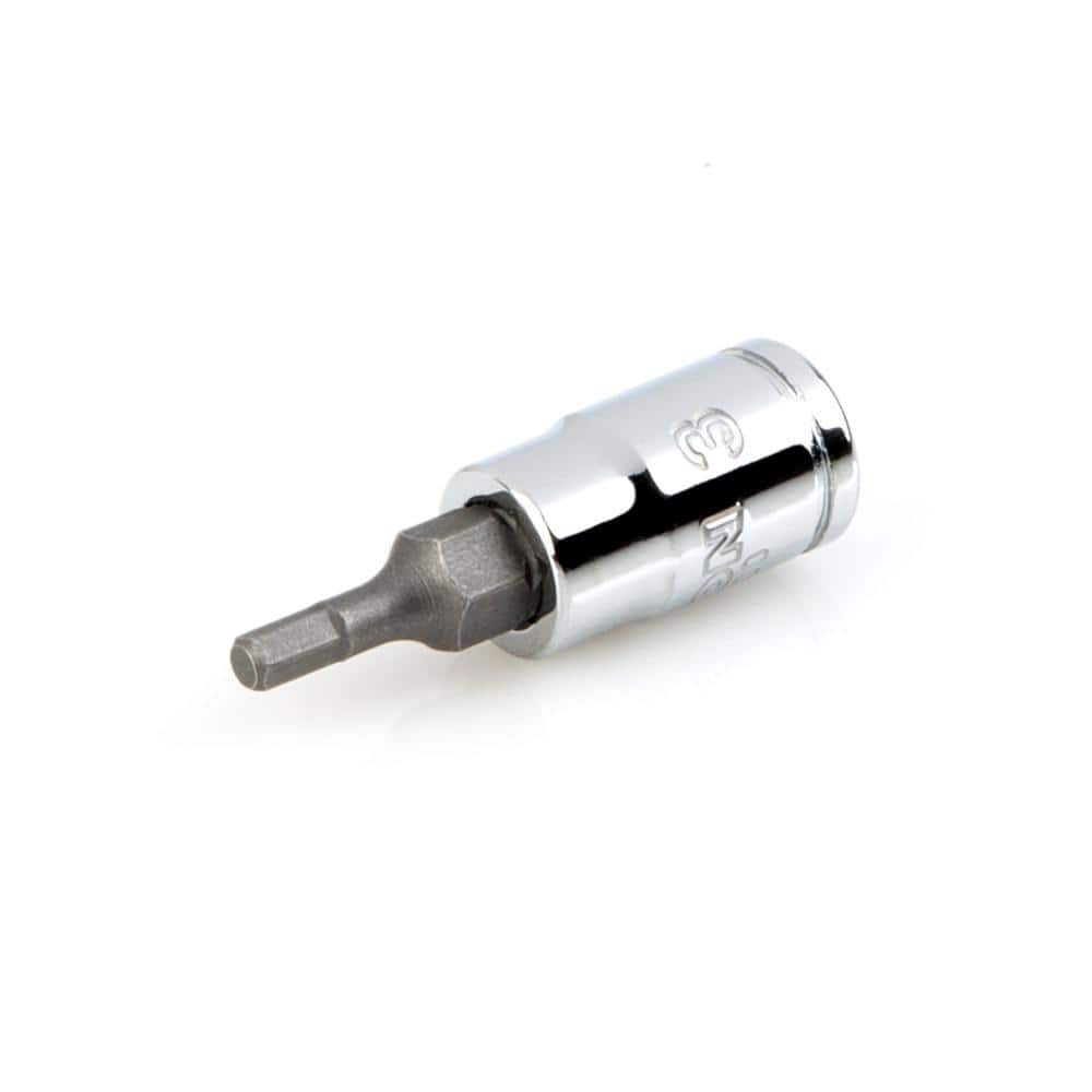 TEKTON 1/4 in. Drive x 3 mm Hex Bit Socket SHB03200 - The Home Depot