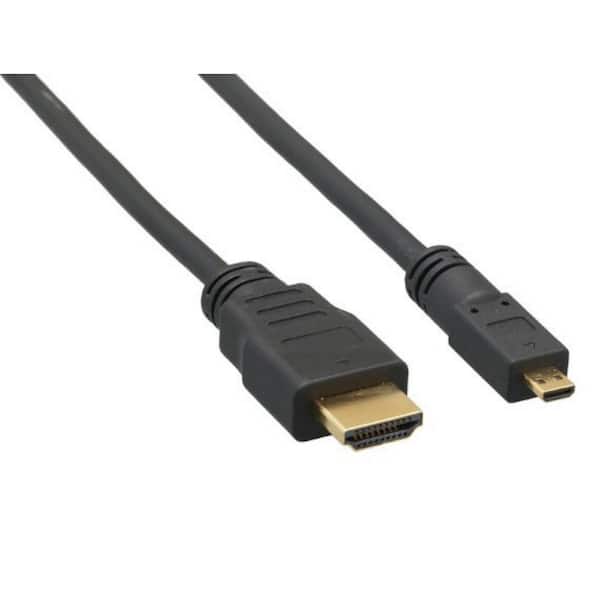 SANOXY 15 ft. Micro-HDMI to HDMI Cable CBL-LDR-HM105-1115 - The Home Depot