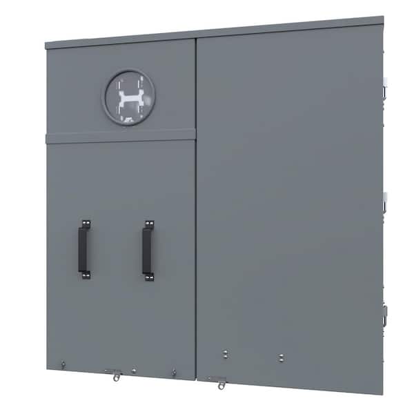 400 Amp 24-Space 48-Circuit Overhead/Underground Fed Ring Type Meter Main Combo Load Center