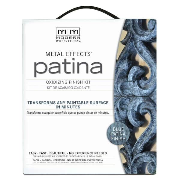 Modern Masters Metal Effects Blue Patina Paint Oxidizing Finish Kit
