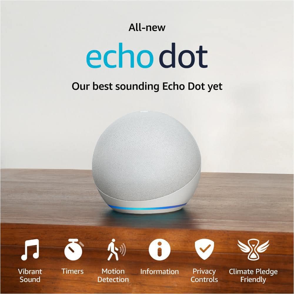 Echo 1st Gen Smart Assistant Speaker + 1 ECHO Dot- NEXT DAY  SHIP-WARRANTY