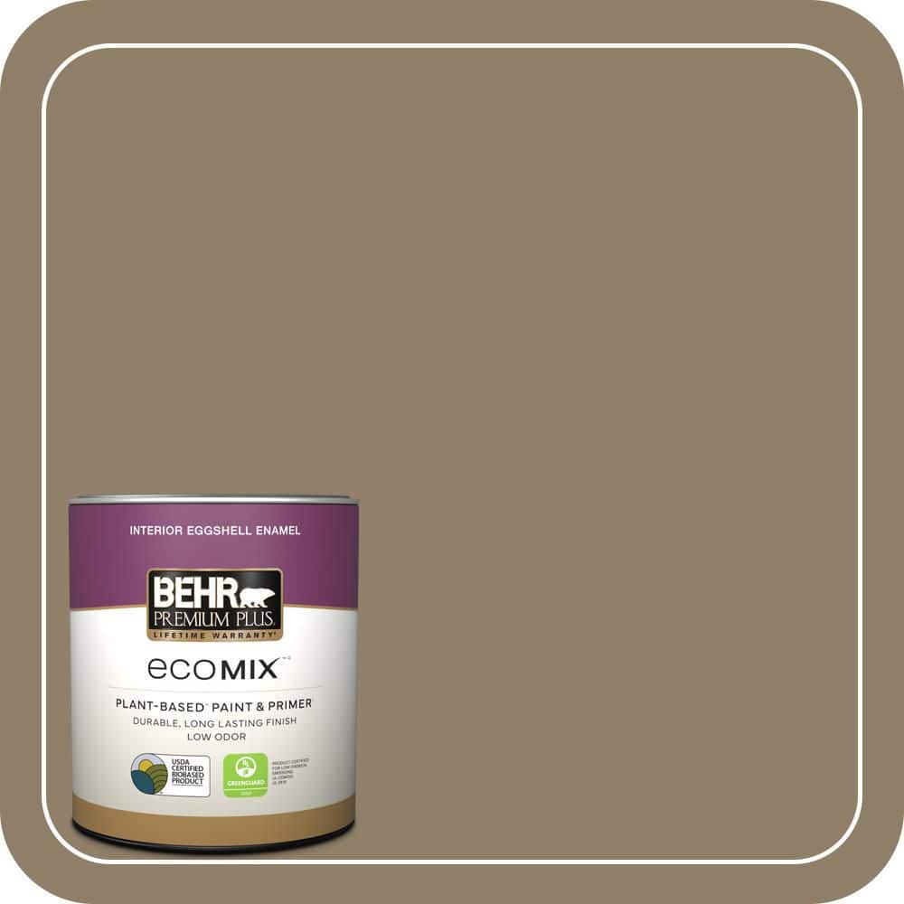 1 qt. Home Decorators #HDC-NT-11 Sandalwood Tan Eggshell Enamel EcoMix Plant-Based Interior Paint & Primer price history on PriceWatchPro