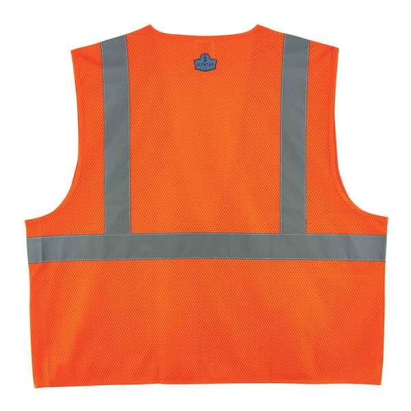 GLoWEAR L/XL Orange Hi-Vis Type R Class 2 Standard Mesh Vest