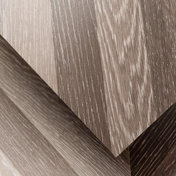 Lucida Surfaces BaseCore Mocha 12 MIL x 6 in. W x 36 in. L Peel and Stick Waterproof Luxury Vinyl Plank Flooring (54 sqft/case)