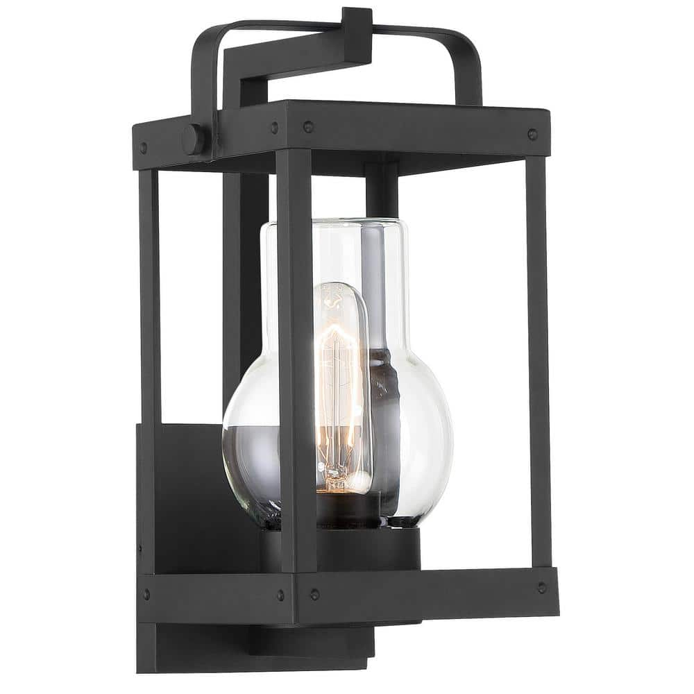 Sullivans Hurricane Lantern -Set of 2 - Black