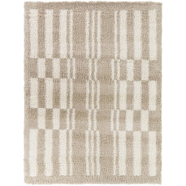 Sabrina Beige 5 ft. x 7 ft. Area Rug