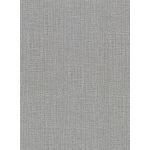 Claremont Silver Faux Grasscloth Vinyl Strippable Roll (Covers 60.8 sq. ft.)