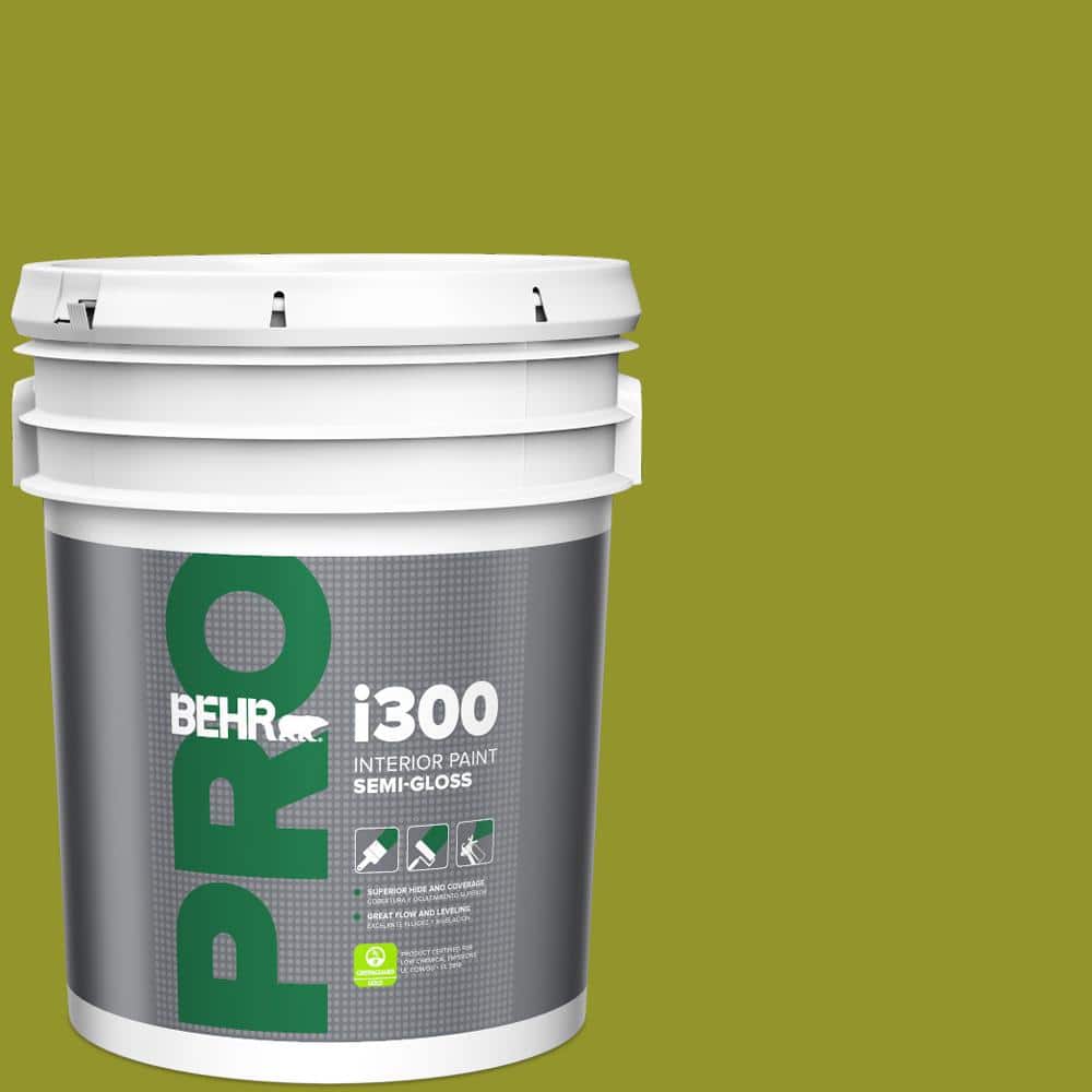 5 gal. #P350-7 Lazy Lizard Semi-Gloss Interior Paint price history on PriceWatchPro