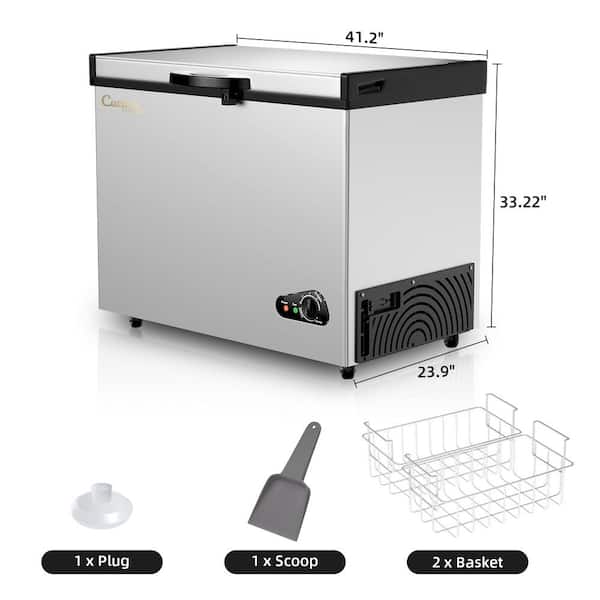 JEREMY CASS 23.9 in. 10.8 cu. ft. Manual Defrost Chest Freezer
