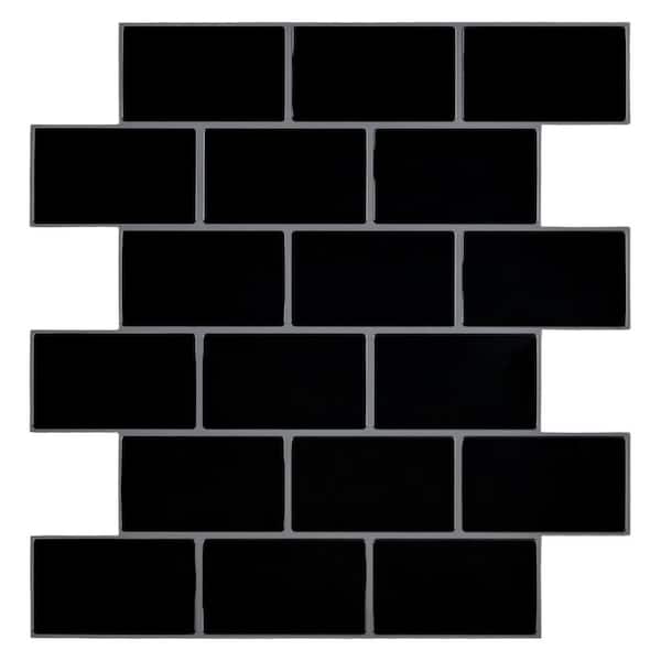 Art3d Subway Tiles Peel and Stick Backsplash 12x12 ,10 Tiles, Thicker  Design