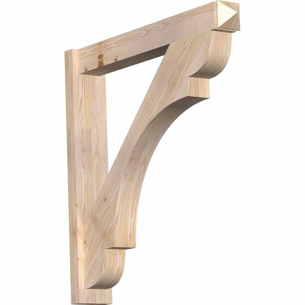Ekena Millwork 6 in. x 36 in. x 36 in. Olympic Arts and Crafts Smooth Douglas Fir Outlooker