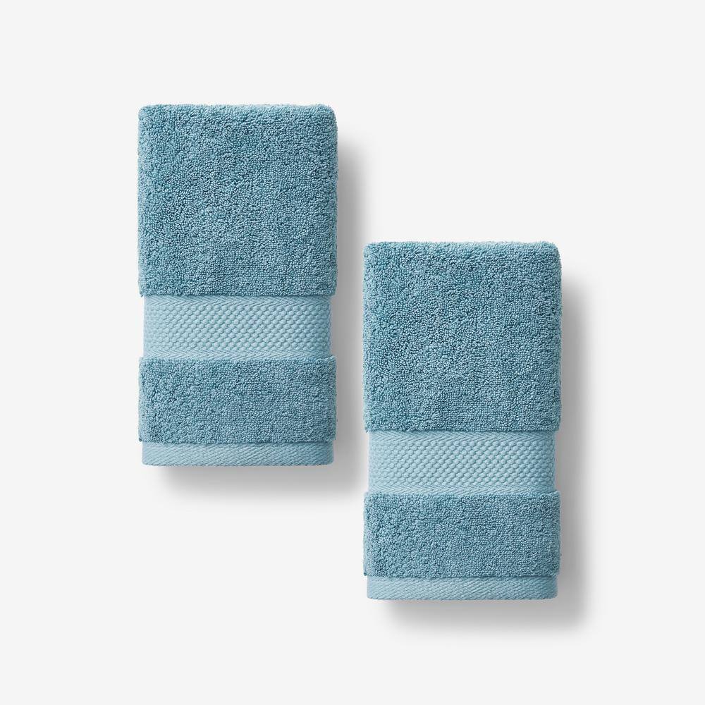 The Company Store Legends Sterling Shore Blue Solid Supima Cotton