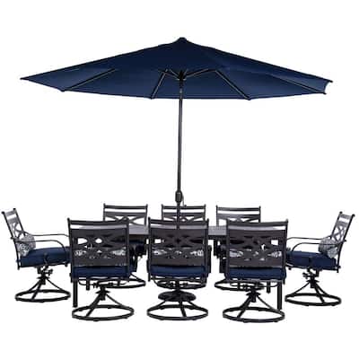 Hanover Patio Dining Sets, Macy’s Marlough Outdoor Furniture