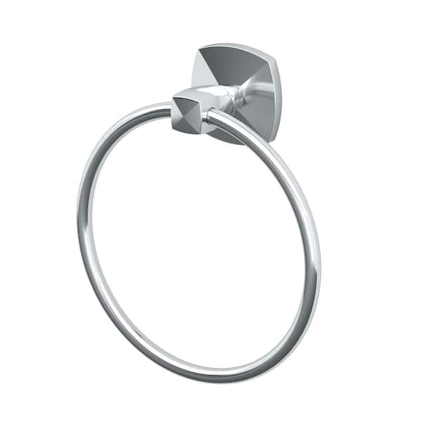 Gatco Jewel Towel Ring in Chrome