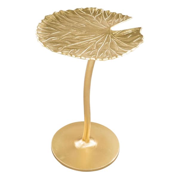 ZUO Lily Gold Side Table