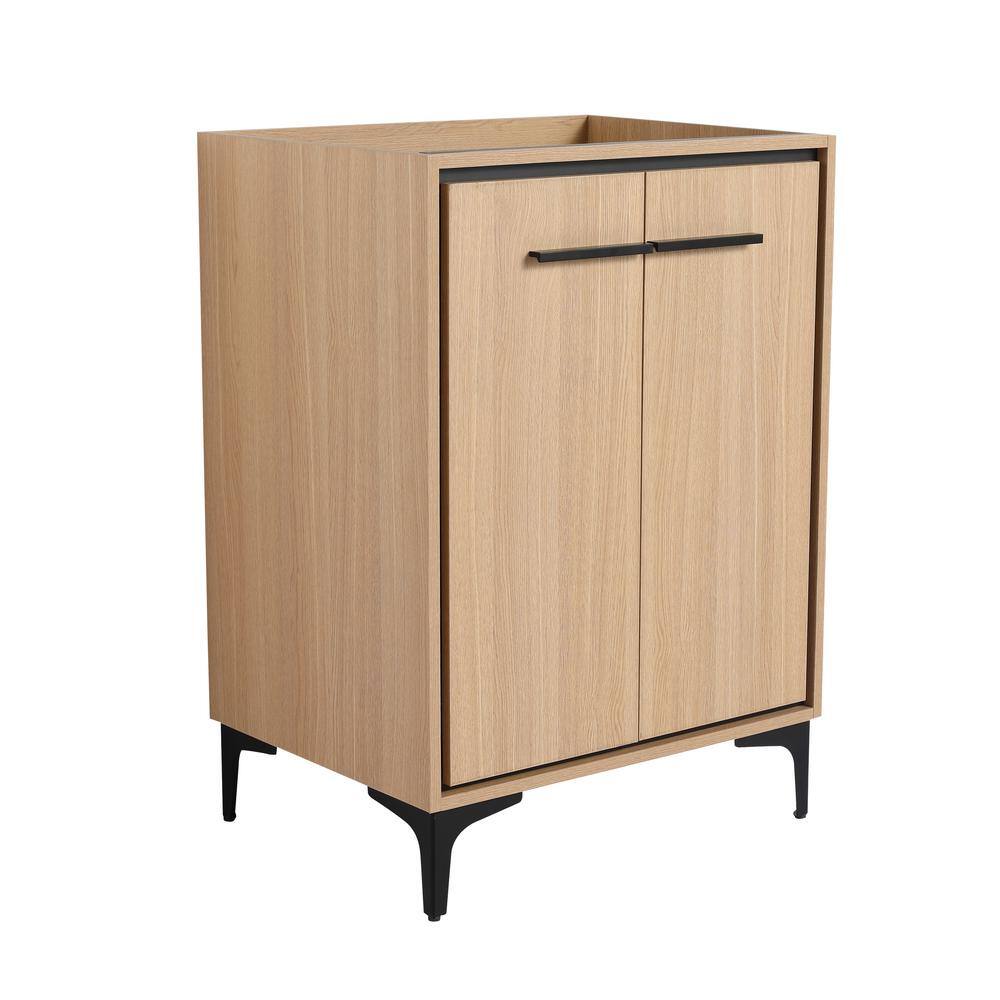 23.4 in. W x 17.9 in. D x 33 in. H Modern Wood Bath Vanity Cabinet without 