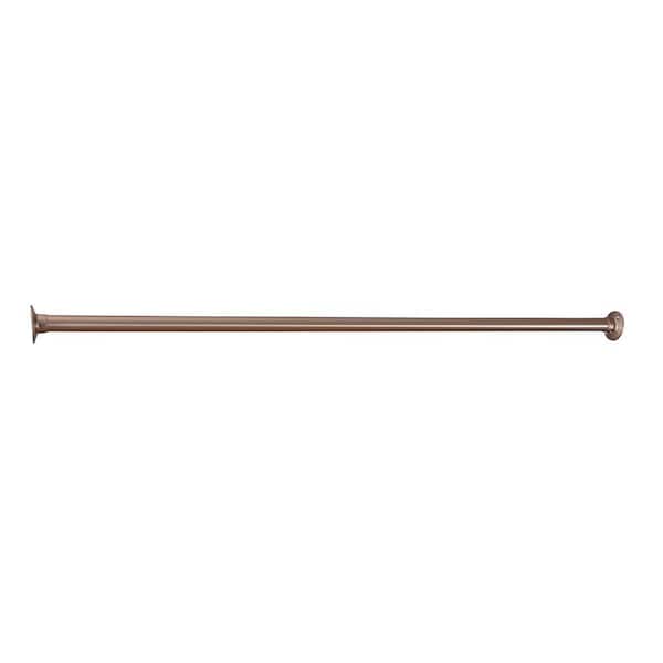 Barclay Products 36 in. Straight Shower Rod in Brushed Nickel
