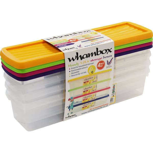 Wham 2 qt. Organizer Boxes (Set of 4)