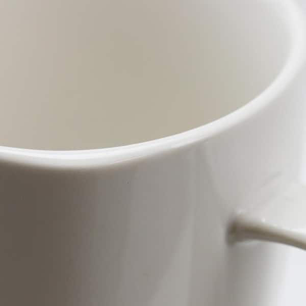  Servette Home White Coffee Mugs 12 oz : Home & Kitchen
