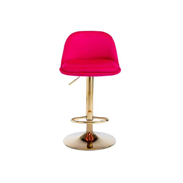 red velvet bar stools