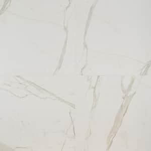 Stazzema Calacatta 24 in. x 24 in. Matte Porcelain Floor and Wall Tile (4 pieces / 15.50 sq. ft. / box)