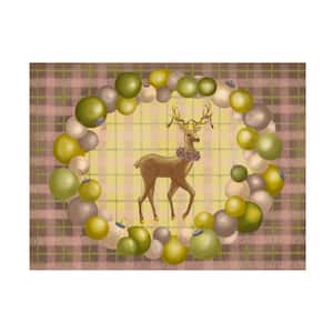 Unframed Home Christine Rotolo 'Plaid Deer' Photography Wall Art 35 in. x 47 in.